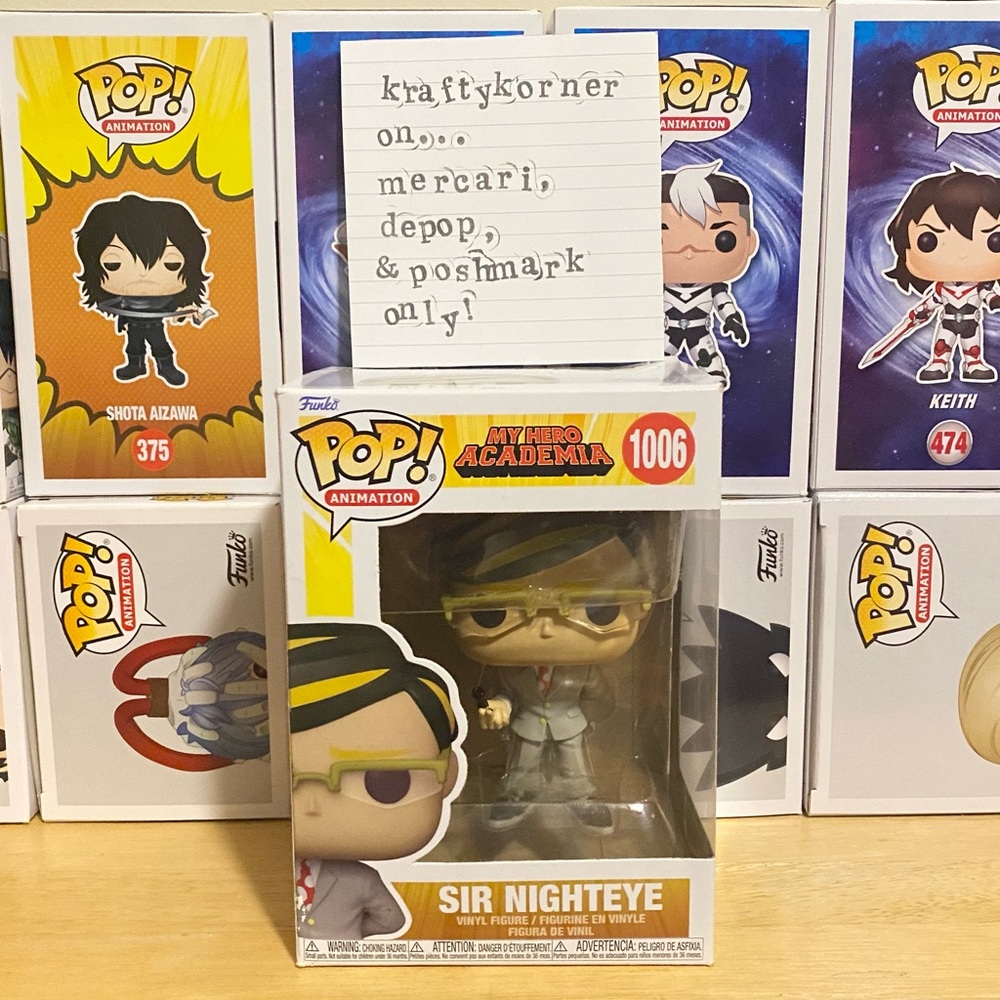 My Hero Academia Funko Pop!: Sir Nighteye, 1006